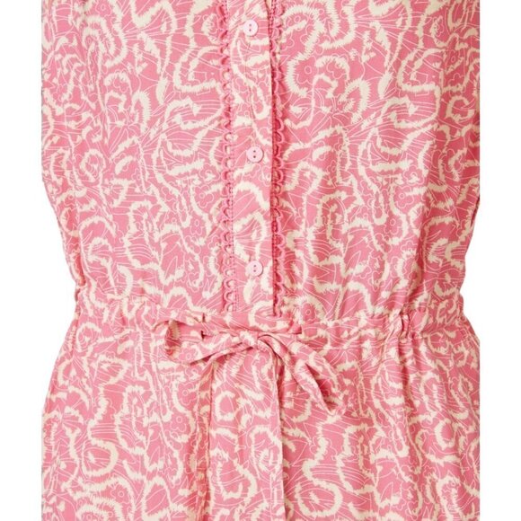 NWT ESQUALO Lace Vibrant Vacay Print Dress - Picture 8 of 11